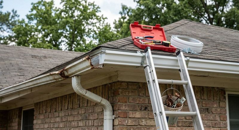 Rain Gutter Repair in Sacramento, CA