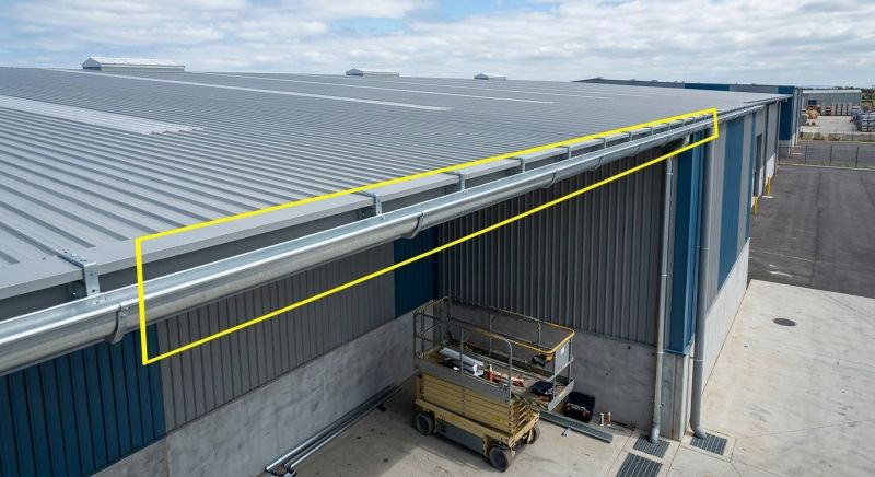 Warehouse Gutter Installation in Mcdonough, GA