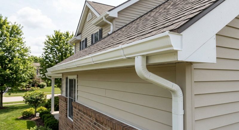 Pvc Rain Gutter Installation in Boulder, CO