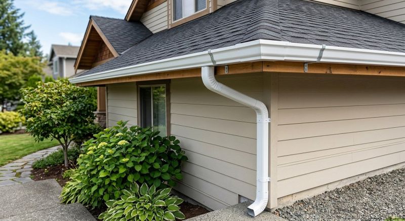 Pvc Rain Gutter Installation in Mcdonough, GA