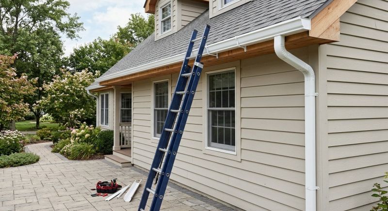 Vinyl Gutters Installation in Mcdonough, GA