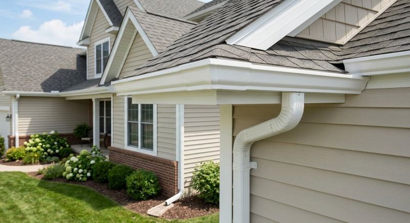 Vinyl Gutters Installation in Mcdonough, GA