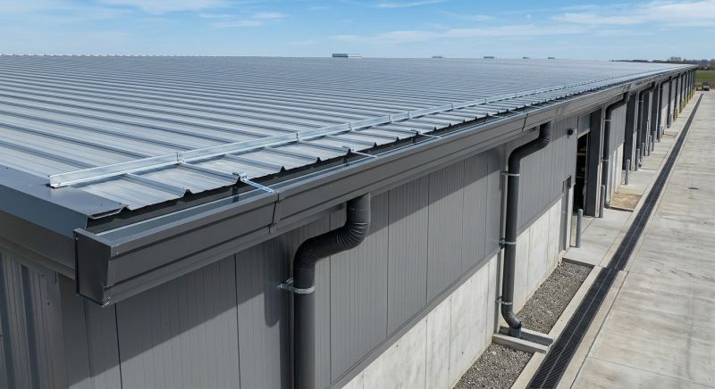 Warehouse Gutter Installation in Sacramento, CA