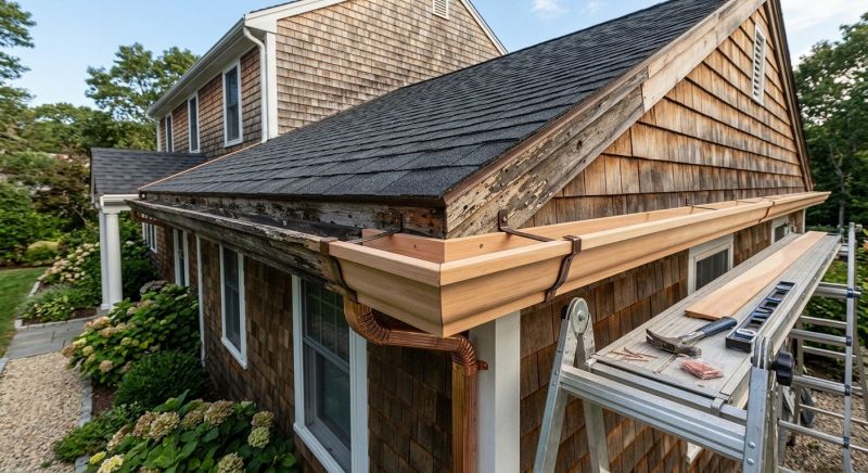 Wood Gutter Replacement in Clarksville, TN