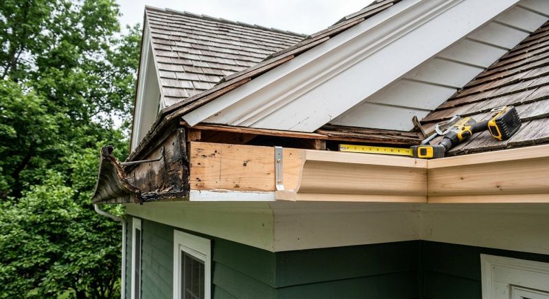 Wood Gutters Installation in Clarksville, TN