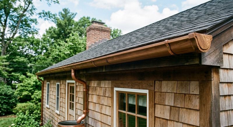 Wood Gutters Installation in Mcdonough, GA